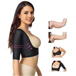 Arm Liposuction Compression Top - Manufacturer - One Size Custom Logo Embroidered Silk Knitted