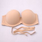 Non-strapless Seamless Bra - Manufacturer - Large Size Non-silicone Non-slip B C D E Cup Underwear
