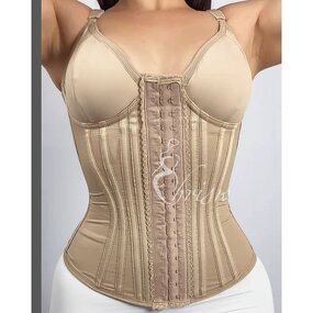 18 Steel Fin Waist Corset - Manufacturer - High Waist Adjustable Compression Belly Stomach Panty