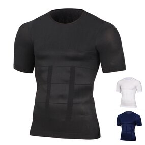 Men Gynecomastia Compression Shirt - Manufacturer - Tummy Control Waist Trainer Chest Abs Slim Vest