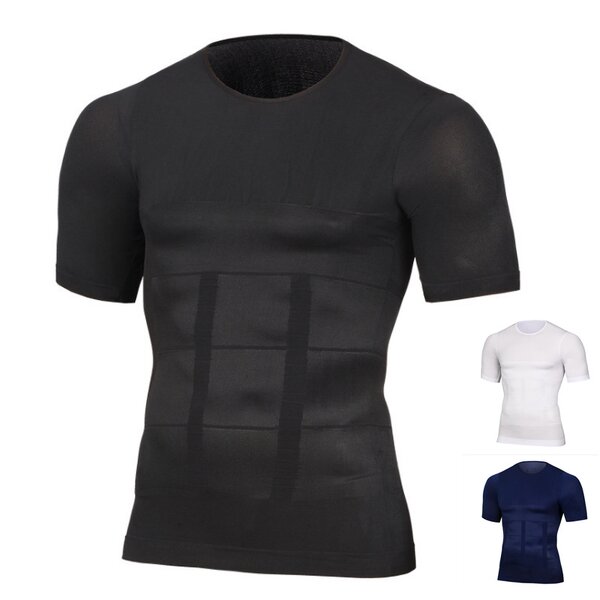 Men Gynecomastia Compression Shirt - Manufacturer - Tummy Control Waist Trainer Chest Abs Slim Vest