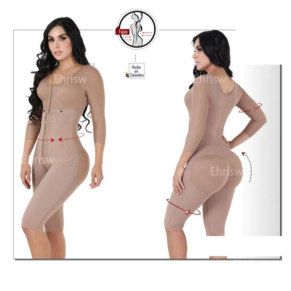 FAJAS 3060 Colombiana - Manufacturer - 100% Full Body Double Compression Adjustable Straps