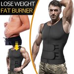 Men Sauna Suit Sweat Vest - Manufacturer - Waist Trainer Weight Loss Fat Burner Workout Tank