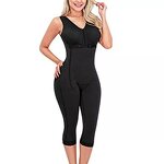 Long Pants Shapewear - Manufacturer - Cinta Modeladora Feminina Side Zipper Thigh Slimmer Bodysuit