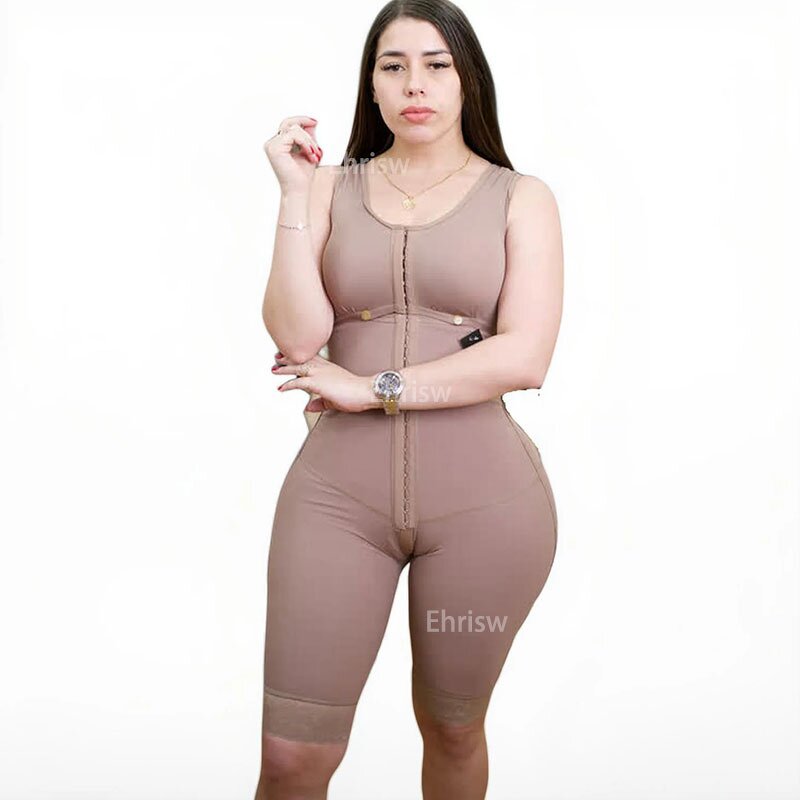 Fajas Post Quirurgica Con Sosten - Manufacturer - Tummy Shaper Side Zipper Colombianas Shapers