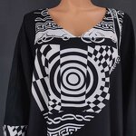 Muslim Plus Size Robe - Manufacturer - European American Cross-border African Print Loose Long Dress