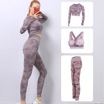 Seamless Yoga Active Wear Set - Manufacturer - Ropa De Deportiva Mujer Fitness Gym Workout Clothing