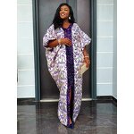 Dubai African Abaya - Manufacturer - 2024 Spring Muslim Fashion Caftan Boubou Evening Party Dress