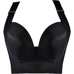 Deep Cup Back Fat Bra - Manufacturer - Push up Shaper Full Back Coverage Seamless Plus Size