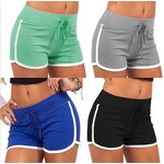Women Running Yoga Shorts - Manufacturer - Elastic Waistband Athletic Gym Jogging Workout Sport