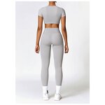 Seamless Yoga Leggings - Manufacturer - Stretchy High Waist Push up Athletic Exercise Fitness