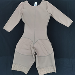 High-Waisted Shapewear Bodysuit - Manufacturer - European American Zipper Abdomen Control Hip Lift