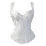 Lace up Overbust Corset - Manufacturer - Sexy Strap Shaper Fashion Shoulder Straps Tank Corset