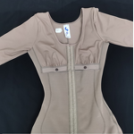 High-Waisted Shapewear Bodysuit - Manufacturer - European American Zipper Abdomen Control Hip Lift