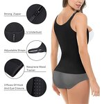 Waist Trainer Corset Vest - Manufacturer - ChaoRong Zipper Cincher Tummy Control Sports Girdle