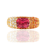 Emerald Pendant Necklace - Manufacturer - AKICE 925 Silver Zircon Flower Rhodium Plated Chain Women