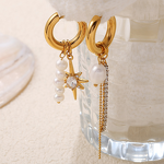 Baroque Pearl Stud Earrings - Manufacturer - Wholesale 925 Silver Shell Link Chain Small Gift Boxes