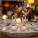 Freshwater Pearl Earrings - Manufacturer - 925 Silver Needle Gold Plated Daily Wear Wholesale Stud