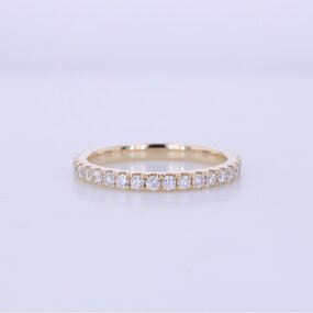Lab Diamond Wedding Rings - Manufacturer - Luxury 18K Gold Plated Couples Men Women Engagement Bands
