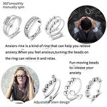 Snowflake Swivel Ring - Manufacturer - Women's Trendy Adjustable Decompression Zircon Christian Jewelry