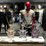 Gengar Pendant Necklace - Manufacturer - Men's Hip Hop Brass Cuban Chain Alloy Zircon Elf Monster