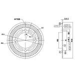 Motorcycle ABS Gear Rings - Manufacturer - 2-Wheeled Anti-locked Braking System Custom Auto Parts