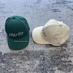 CP106 Custom Embroidered Logo Flat Brim Sports Hat Baseball Cotton Snapback Caps for  Men