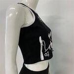 Women's Sports Bra - Manufacturer - TK1029 Cross Back Halter Yoga High Impact Backless Design