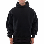 Men's Pullover Hoodie - Manufacturer - HD1284 100% Cotton Heavyweight Puff Print Oversize Custom