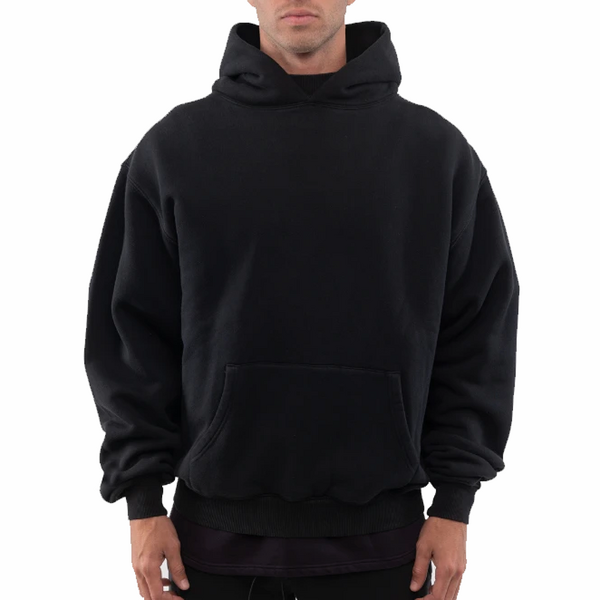 Men's Pullover Hoodie - Manufacturer - HD1284 100% Cotton Heavyweight Puff Print Oversize Custom