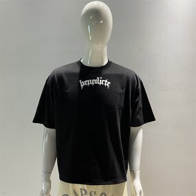 Cropped T-shirt - Manufacturer - TS2414 Heavyweight Boxy Fit Oversized Screen Print Crop Tee