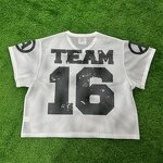 Football Jersey - Manufacturer - TS2853 Breathable Mesh Sublimation Street Soccer Team Custom