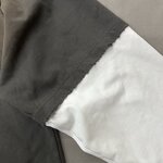 Men's Long Sleeve T-Shirt - Manufacturer - TS1891 100% Cotton Stone Acid Wash DTG Print Layered