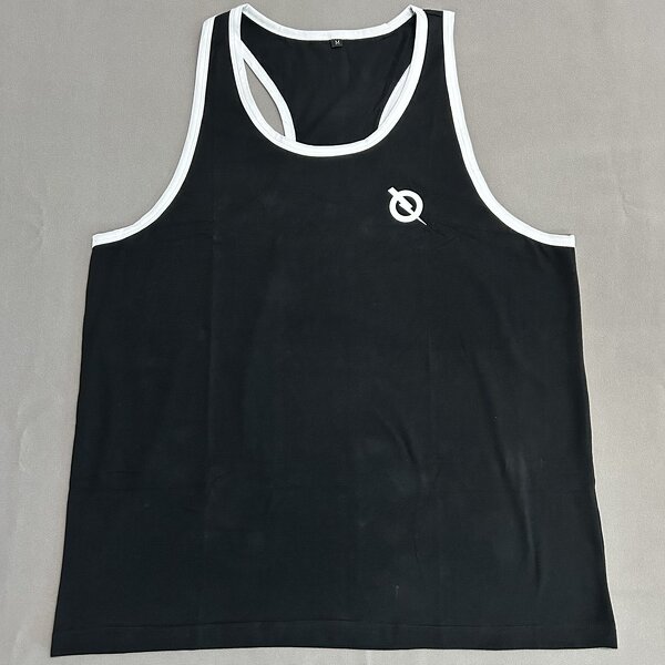Men's Hollow Tank Tops - Manufacturer - TK716 100% Cotton Gym Fitness Ribbed Absorb Sweat