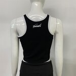 Women's Sports Bra - Manufacturer - TK1029 Cross Back Halter Yoga High Impact Backless Design