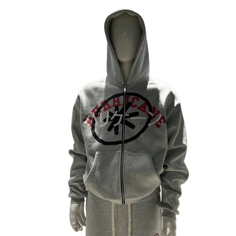 Track Pants - Manufacturer - TT981 Streetwear Flared Cotton Baggy Oversized Wide Leg Custom