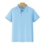 Polo Shirts - Manufacturer - PL403 Zip up Cotton Polyester Embroidered Custom Black logo