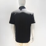 Men's Long Sleeve Polo - Manufacturer - PL509 Athletic Breathable Cotton 1/4 Zip Jogging