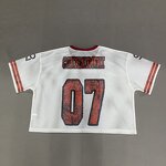 Men's T-shirt - Manufacturer - TS2220 Oversized Mesh Sport Jersey Cropped Boxy Custom Print