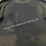 Men's Long Sleeve T-Shirt - Manufacturer - TS1891 100% Cotton Stone Acid Wash DTG Print Layered