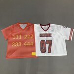 Men's T-shirt - Manufacturer - TS2220 Oversized Mesh Sport Jersey Cropped Boxy Custom Print