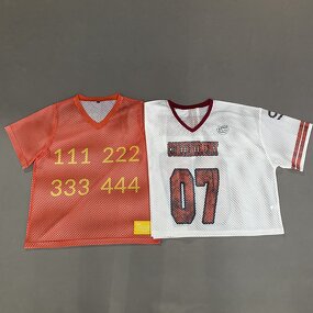 Men's T-shirt - Manufacturer - TS2220 Oversized Mesh Sport Jersey Cropped Boxy Custom Print