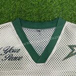 Men's Jersey - Manufacturer - TS3203 Polyester Cropped Retro Soccer Oversized American Mesh