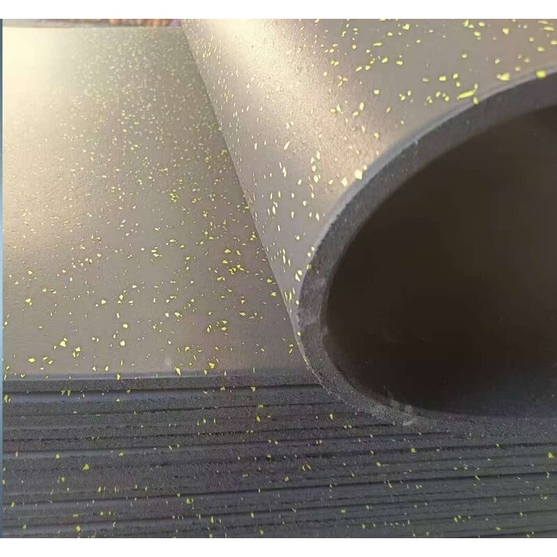 Gym Rubber Flooring - Manufacturer - High-quality Roll Tile Padded Comfort Durable