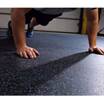 Gym Rubber Flooring - Manufacturer - 12mm Anti-slip Sports Durable Fitness Area Mat