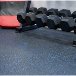 Gym Rubber Tile - Manufacturer - 20mm EPDM Black Floor Equipment Anti-slip Mat