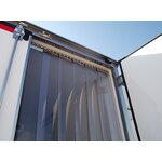 PVC Strip Curtain - Manufacturer - 3mm Transparent with Hanger System Door