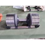 Adjustable Dumbbell Set - Manufacturer - Home Fitness 40kg with Stand 20kg Pair