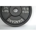 Weight Plates - Manufacturer - Cast Iron 5KG Bumper 20KG Free Weights Fitness