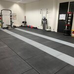 Gym Rubber Flooring - Manufacturer - Sinysenda 1.5cm SBR Gym Floor Mat Tiles